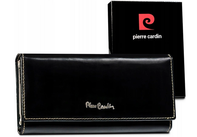 Portfel czarny Pierre Cardin [DH] 322 456 PSP520.2